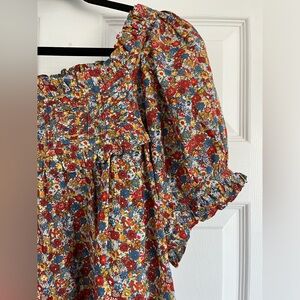DOEN Frances Blouse. Size Large.